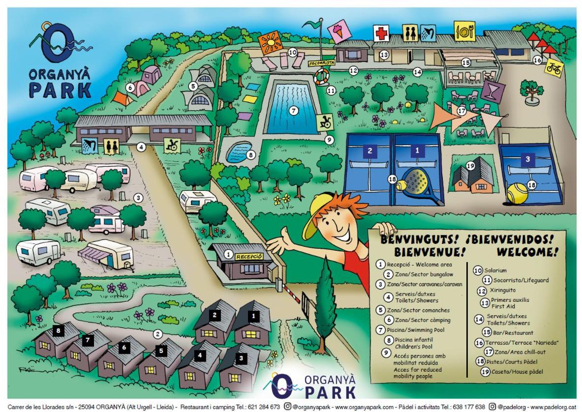 Camping Organya Park Eksteriør billede